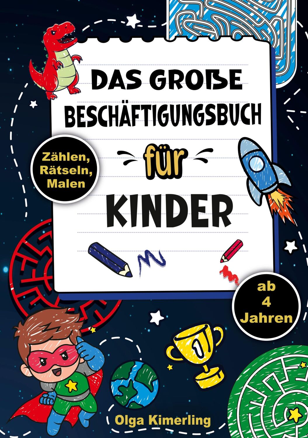 Cover: 9783759795793 | Beschäftigungsbuch für Kinder | Olga Kimerling | Taschenbuch | 106 S.