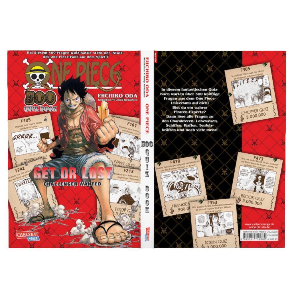 Bild: 9783551718389 | One Piece Quiz Book 1 | Eiichiro Oda (u. a.) | Taschenbuch | 224 S.