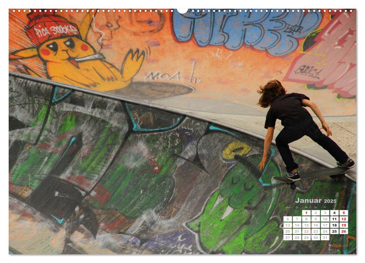 Bild: 9783435598878 | Skater. Skateboarding-Impressionen (Wandkalender 2025 DIN A2 quer),...