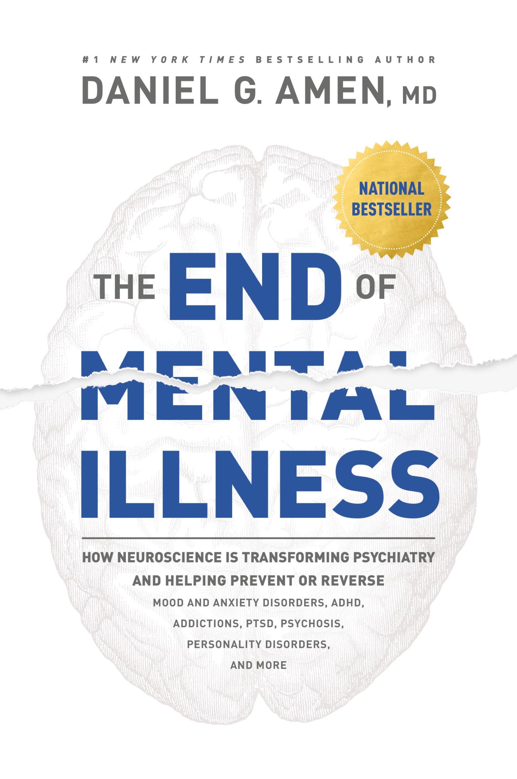 Cover: 9798400504679 | The End of Mental Illness | Daniel G. Amen | Taschenbuch | Englisch