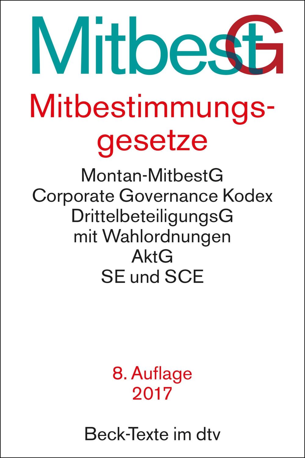 Cover: 9783423055246 | Mitbestimmungsgesetze | in den Unternehmen mit allen Wahlordnungen