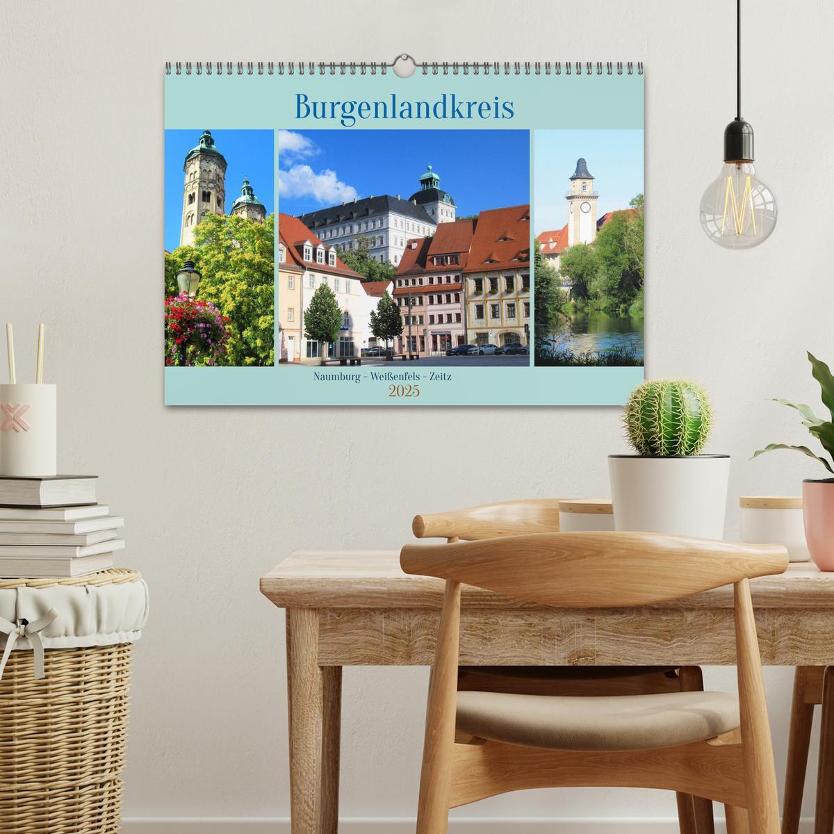 Bild: 9783383856617 | Burgenlandkreis - Naumburg, Weißenfels, Zeitz (Wandkalender 2025...