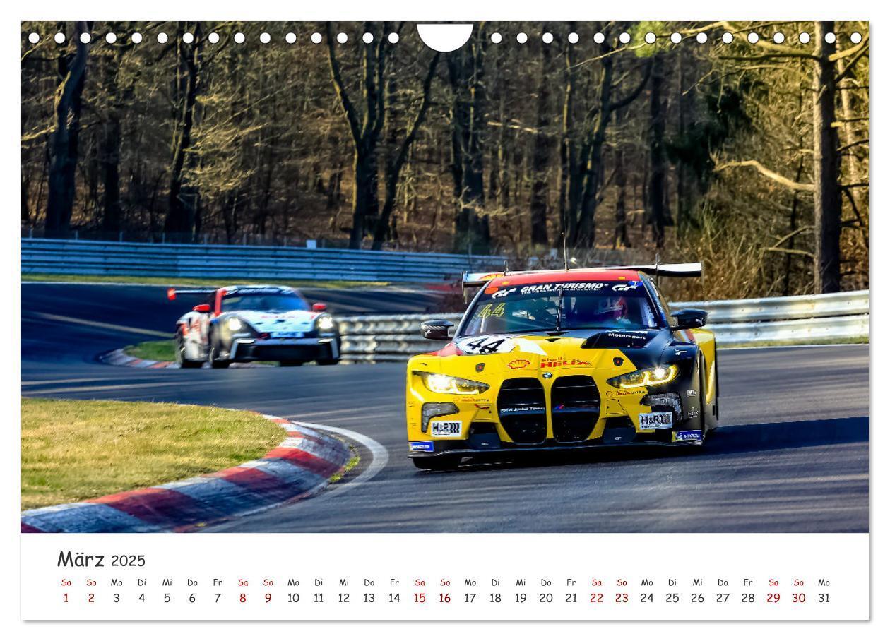 Bild: 9783383927331 | Nüburgring Langstrecken Serie 2025 (Wandkalender 2025 DIN A4 quer),...