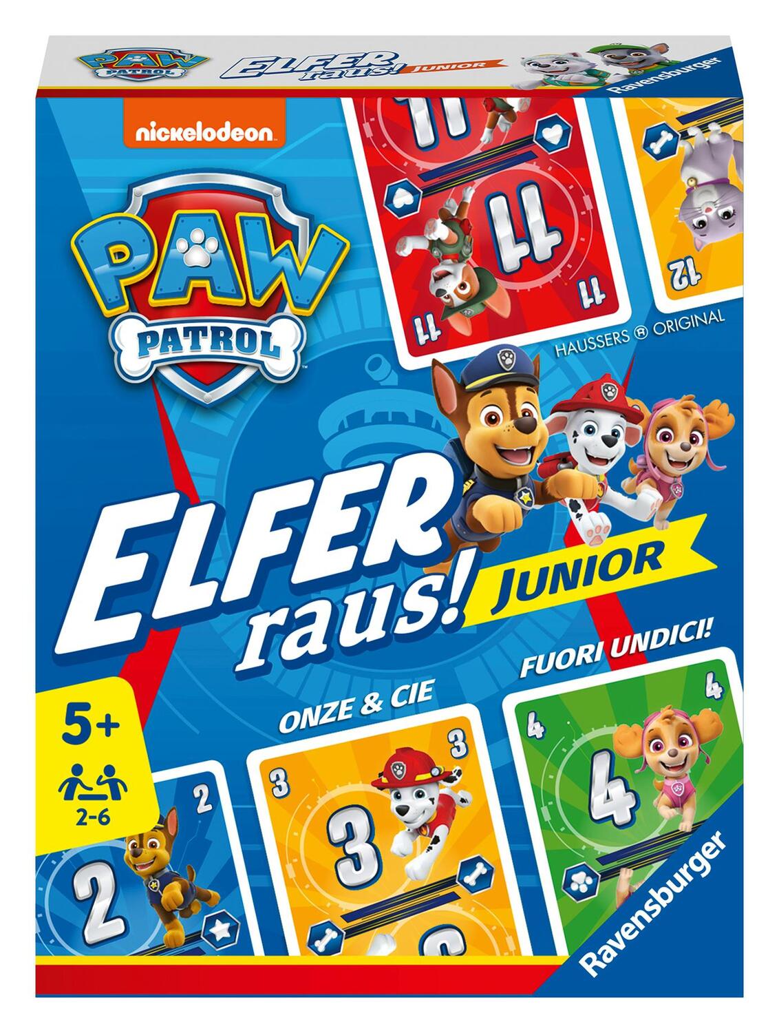 Cover: 4005556209538 | Ravensburger 20953 PAW Patrol Elfer raus! Junior - Einfaches...