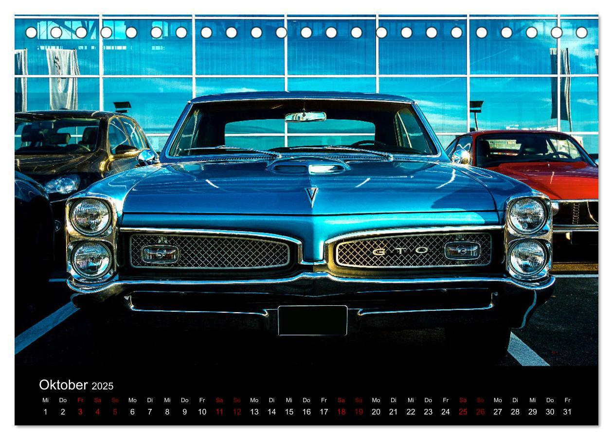 Bild: 9783435397723 | American Automobile (Tischkalender 2025 DIN A5 quer), CALVENDO...