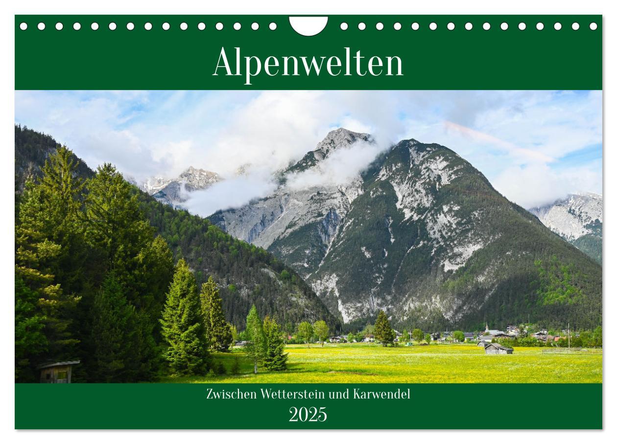 Cover: 9783457127759 | Alpenwelten-Zwischen Wetterstein und Karwendel (Wandkalender 2025...