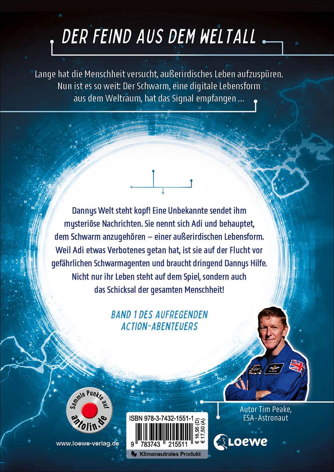 Rückseite: 9783743215511 | Cyber Code (Band 1) - Im Visier der Agenten | Tim Peake (u. a.) | Buch