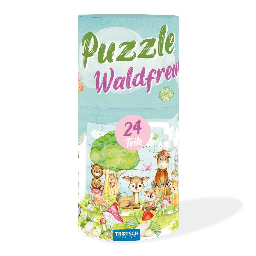 Cover: 4251901503992 | Trötsch Puzzle Waldfreunde | Puzzlespaß Reisebegleiter | Co.KG | 2022