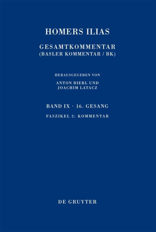 Cover: 9783110206531 | Kommentar. Fasz.2 | Kommentar | Claude Brügger | Buch | XIII | Deutsch