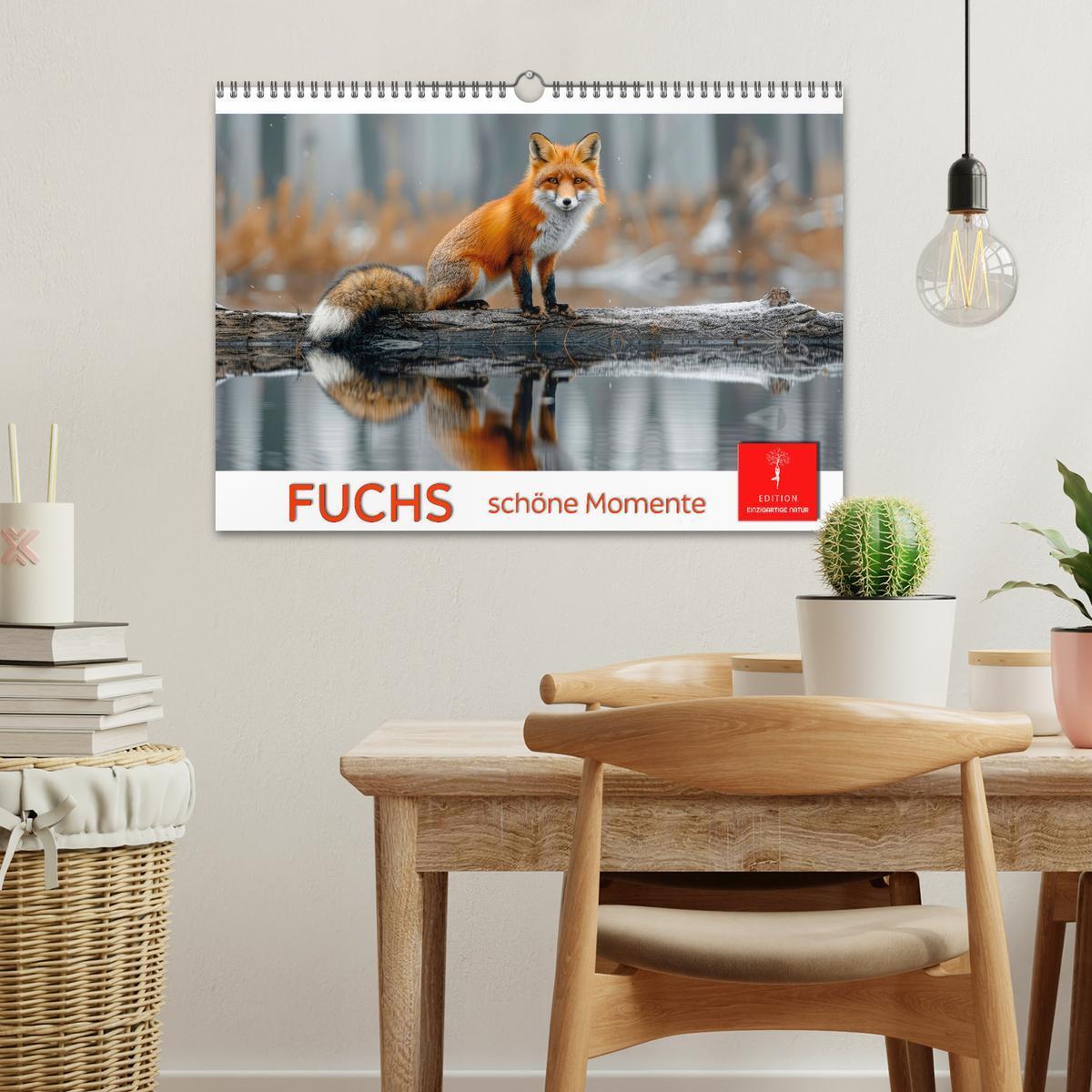 Bild: 9783383815157 | Fuchs - schöne Momente (Wandkalender 2025 DIN A3 quer), CALVENDO...