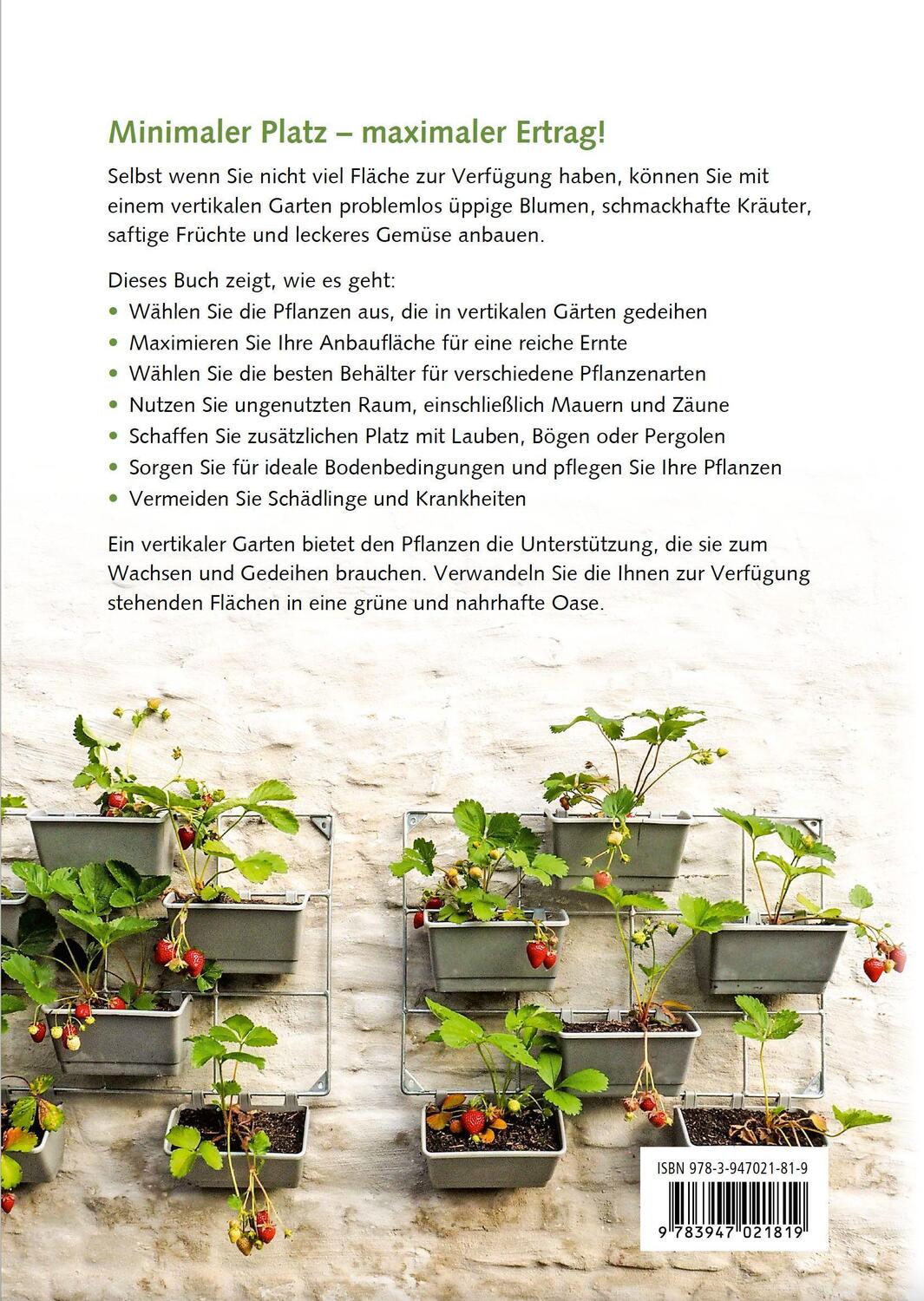 Bild: 9783947021819 | Mein vertikaler Garten | Jason Johns | Buch | 96 S. | Deutsch | 2024