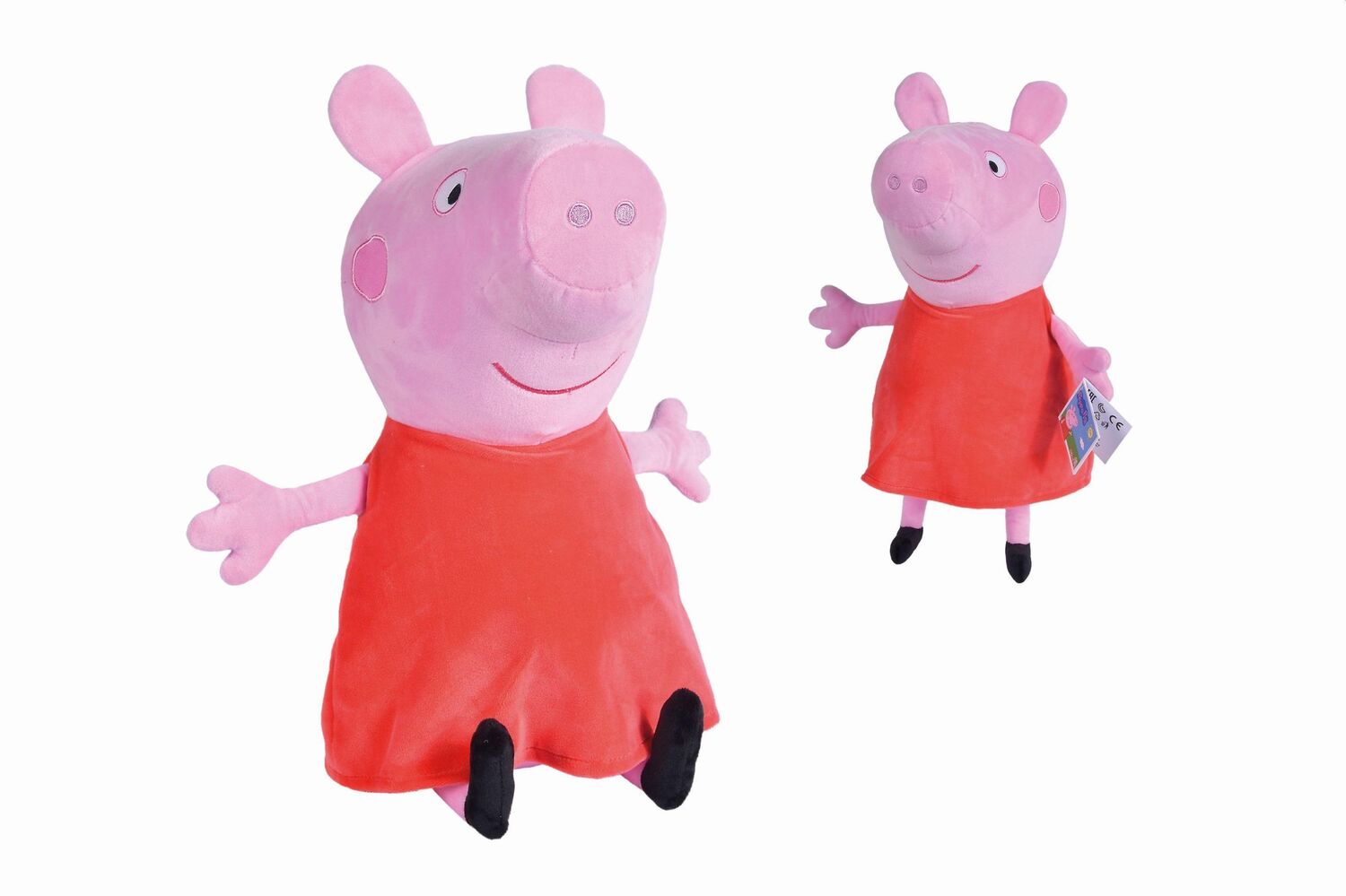 Cover: 4006592057602 | Peppa Pig Plüsch Peppa, 33cm | Stück | Peppa Pig | 109261002 | Deutsch