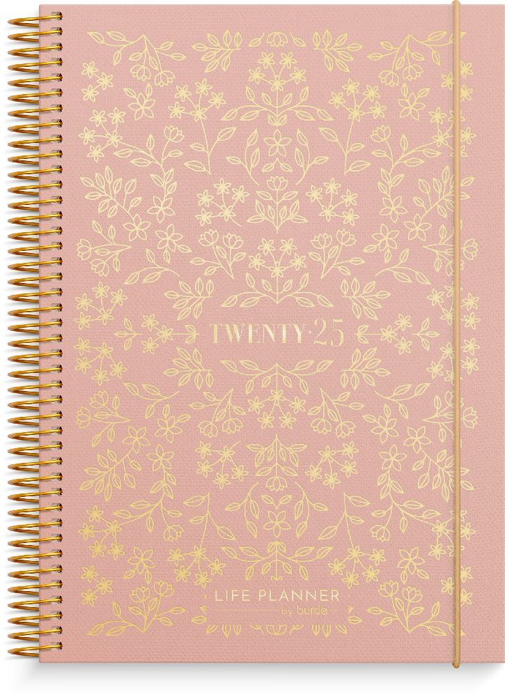 Cover: 7340188003657 | Burde Life Planner Pink Kalender 2025 | Terminplaner für 2025 | Buch