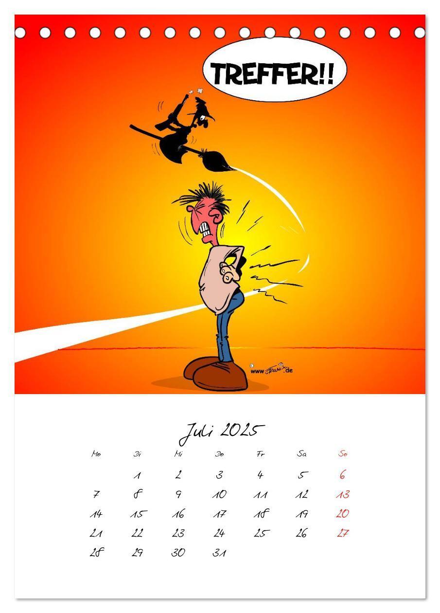 Bild: 9783457045312 | Trumix Cartoons - Gesundheit (Tischkalender 2025 DIN A5 hoch),...