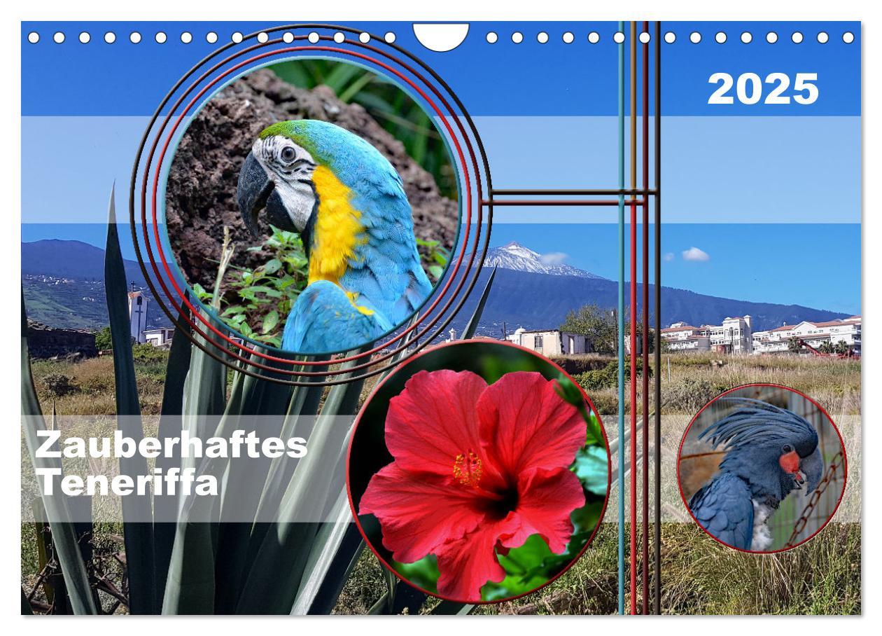 Cover: 9783435006274 | Zauberhaftes Teneriffa (Wandkalender 2025 DIN A4 quer), CALVENDO...