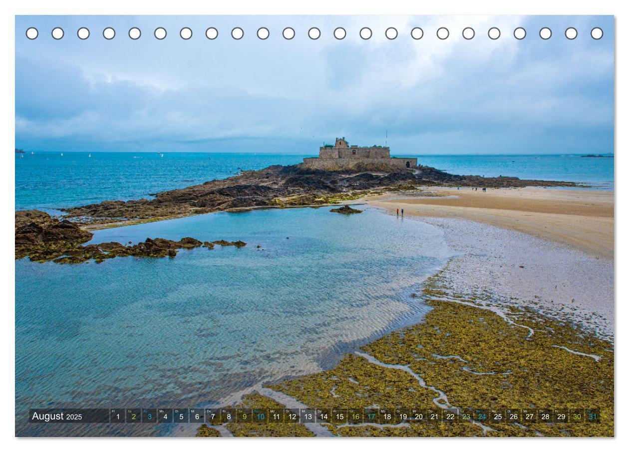 Bild: 9783383952210 | Zauberhafte Bretagne (Tischkalender 2025 DIN A5 quer), CALVENDO...