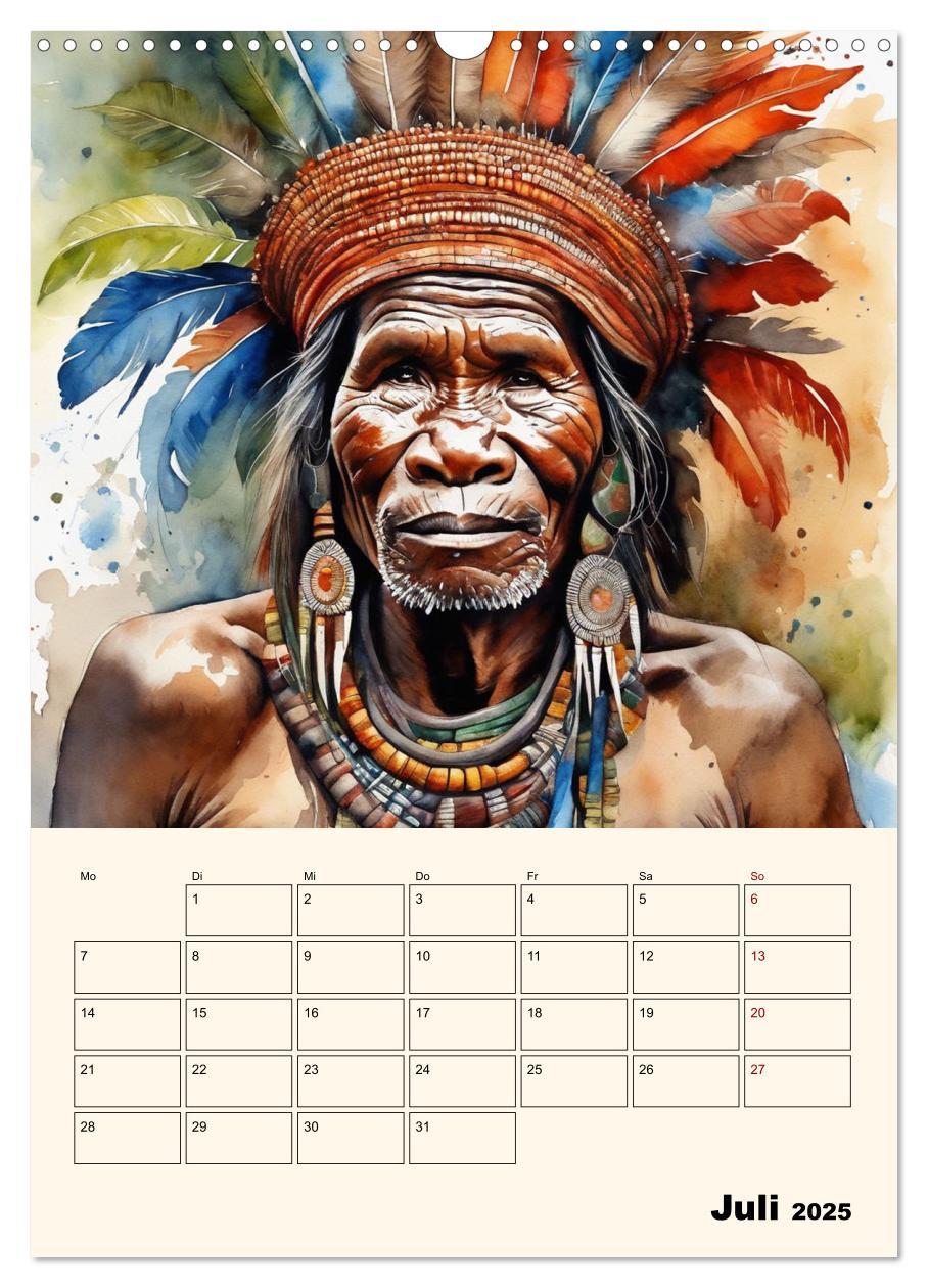 Bild: 9783383814808 | Indianische Kultur (Wandkalender 2025 DIN A3 hoch), CALVENDO...