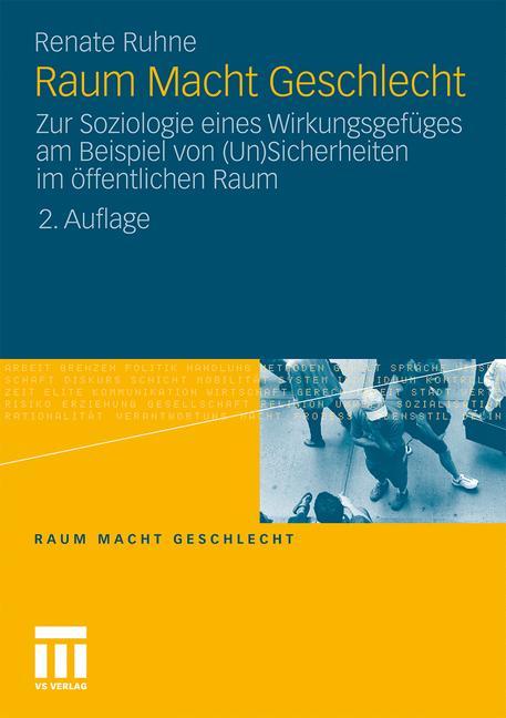 Cover: 9783531180373 | Raum Macht Geschlecht | Renate Ruhne | Taschenbuch | Paperback | 2011