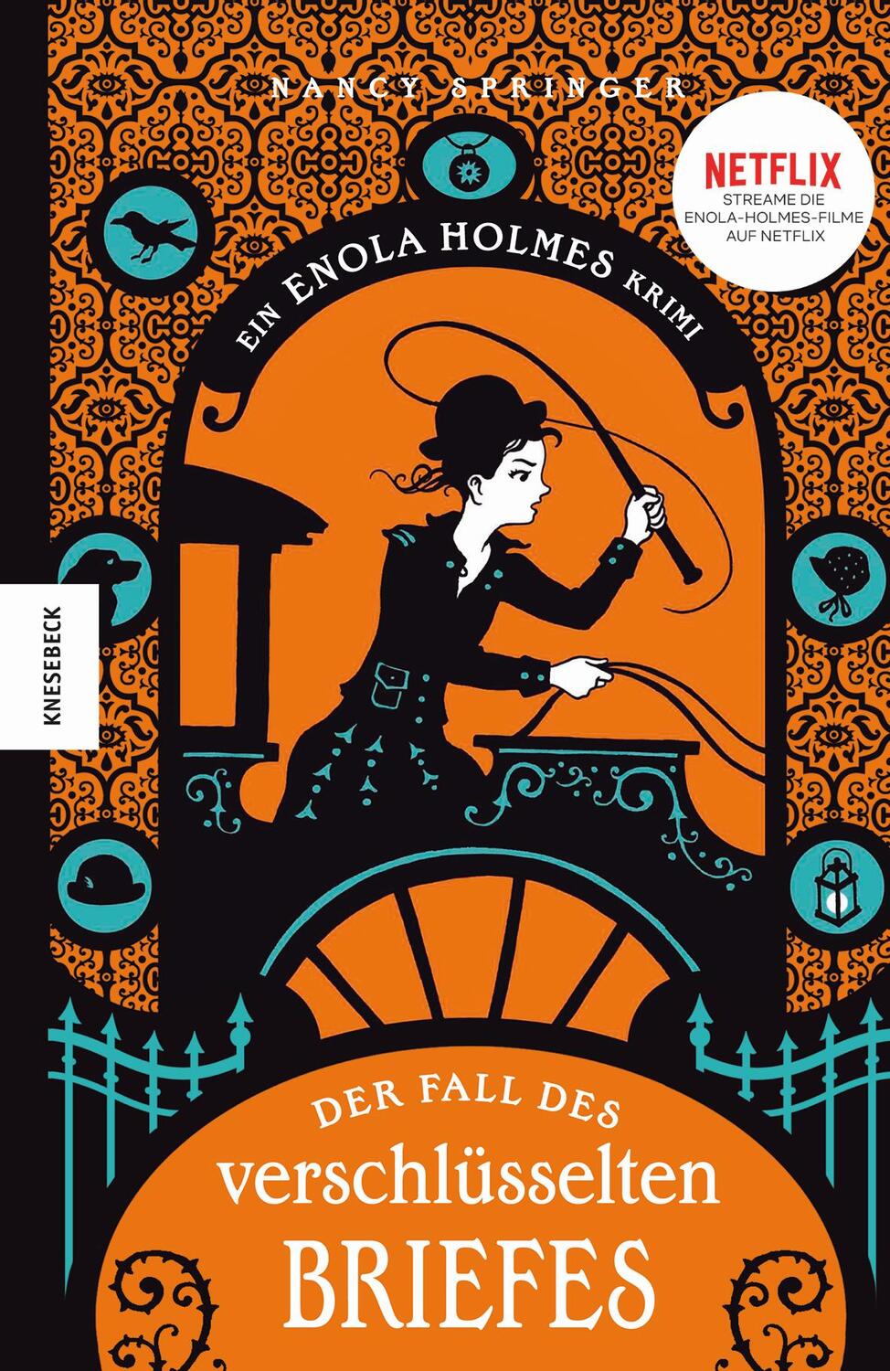 Cover: 9783957282651 | Der Fall des verschlüsselten Briefes | Ein Enola-Holmes-Krimi: Band 6