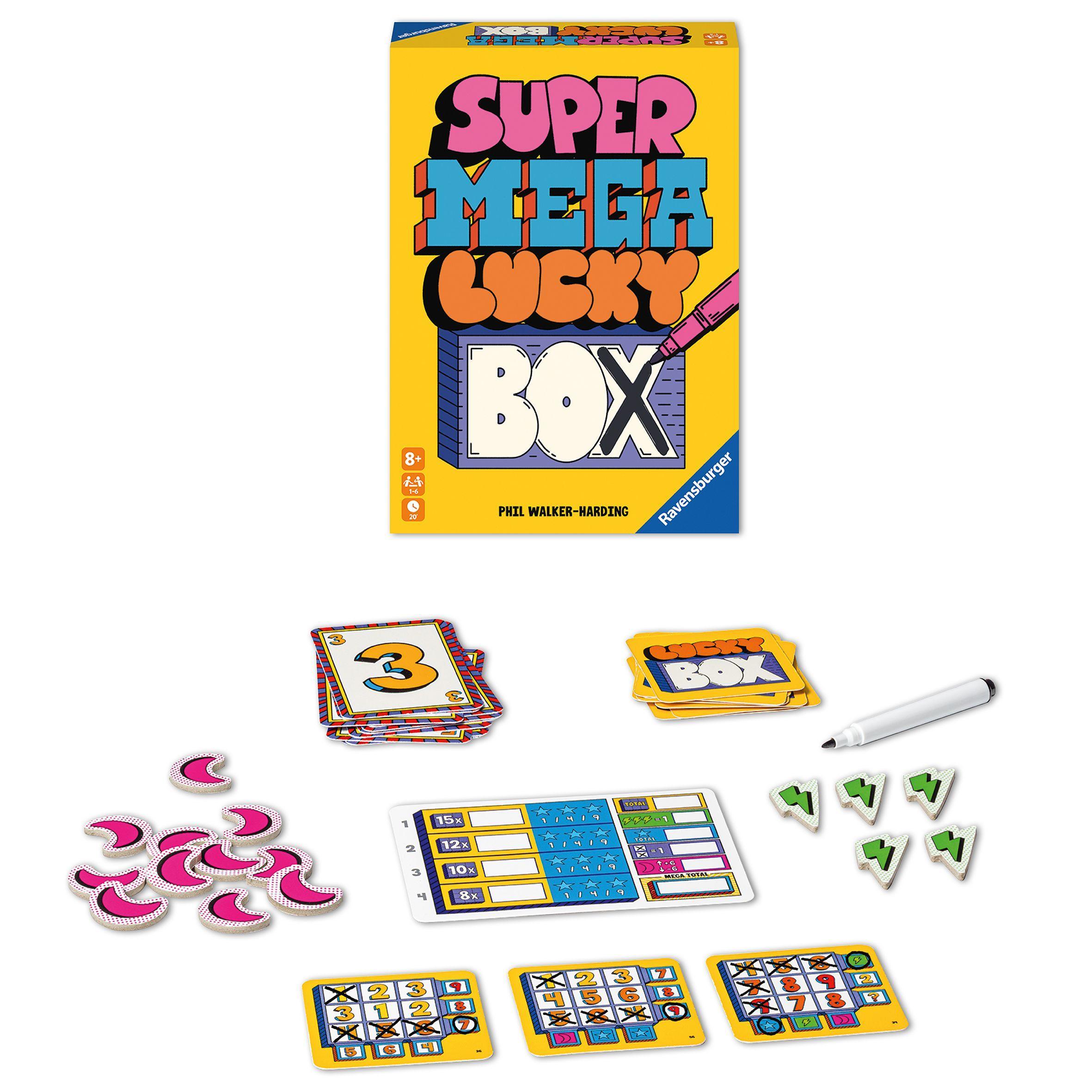 Bild: 4005556273676 | Ravensburger 27367 - Super Mega Lucky Box - Schnelles Flip &amp; Write...