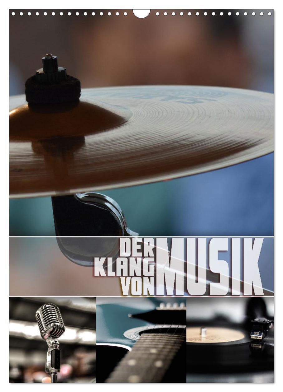 Cover: 9783435904914 | Der Klang von Musik (Wandkalender 2025 DIN A3 hoch), CALVENDO...