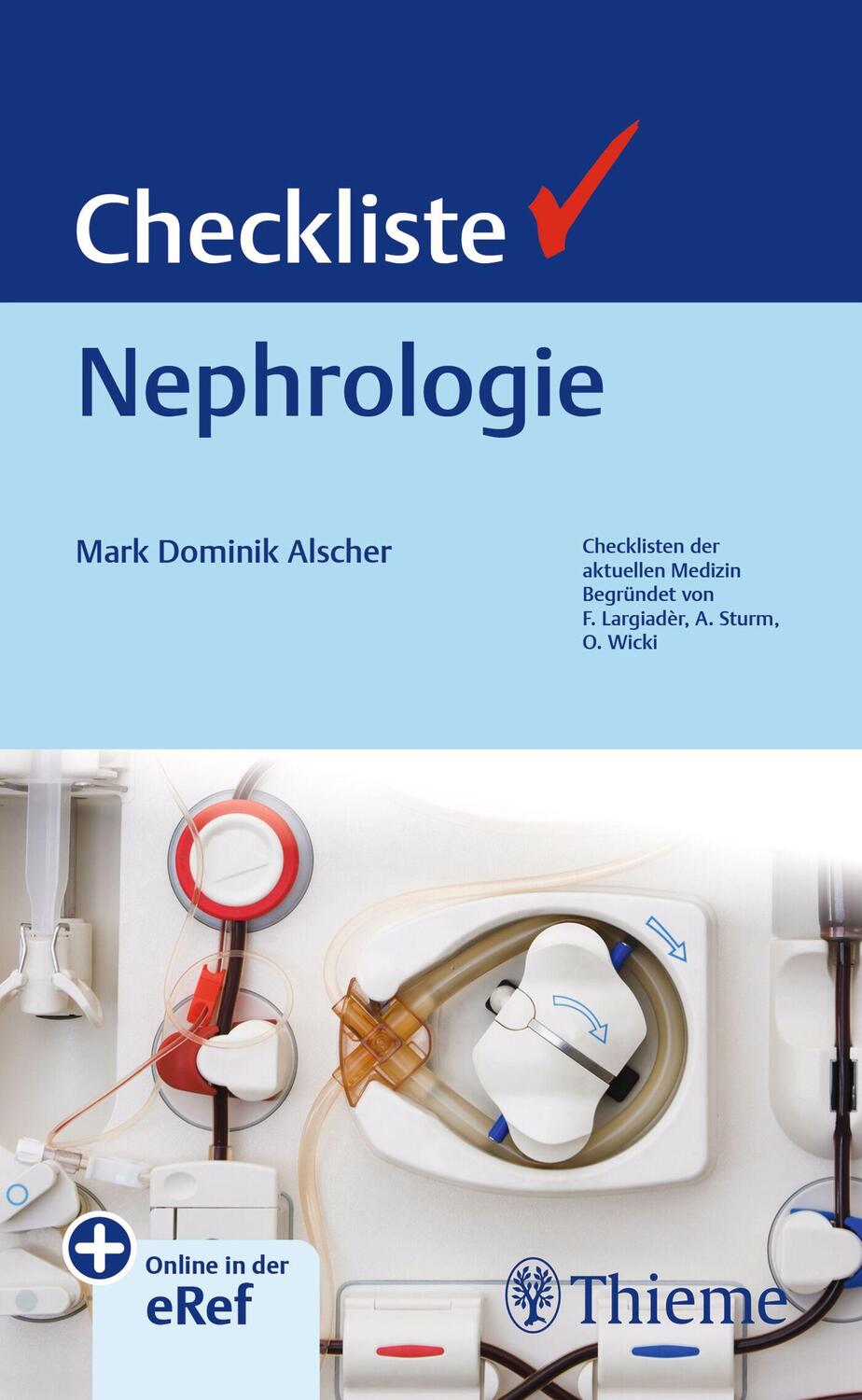 Cover: 9783132454095 | Checkliste Nephrologie | Mark Dominik Alscher | Bundle | 1 Buch | 2024