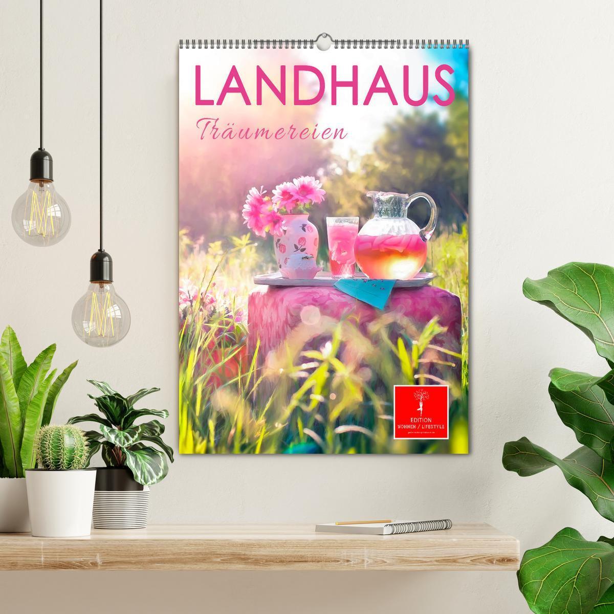 Bild: 9783435906727 | Landhaus Träumereien (Wandkalender 2025 DIN A2 hoch), CALVENDO...