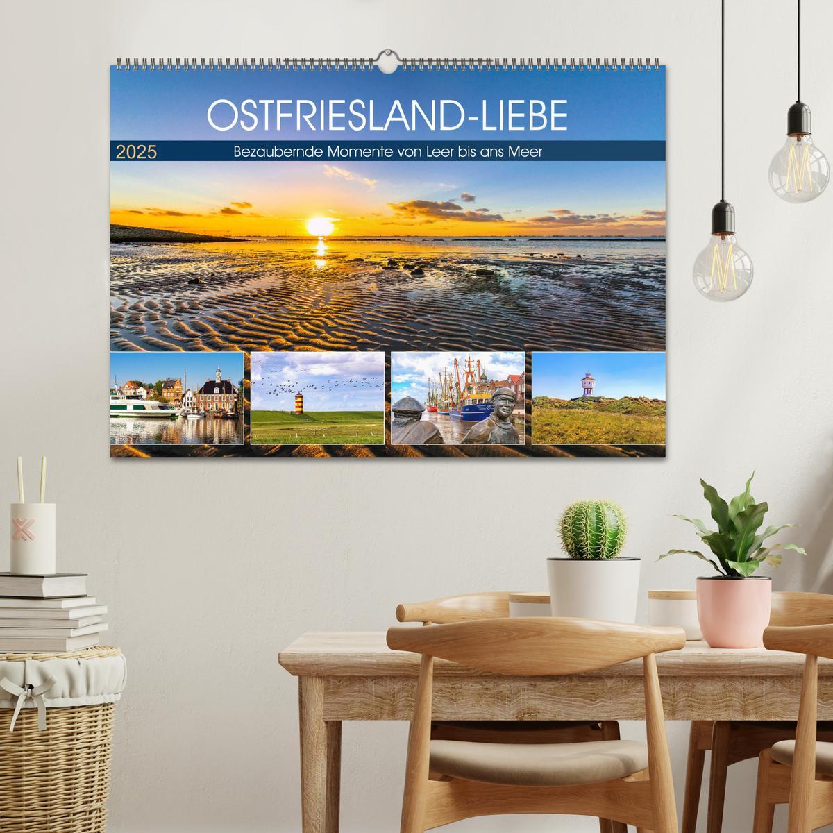 Bild: 9783435167319 | OSTFRIESLAND-LIEBE (Wandkalender 2025 DIN A2 quer), CALVENDO...