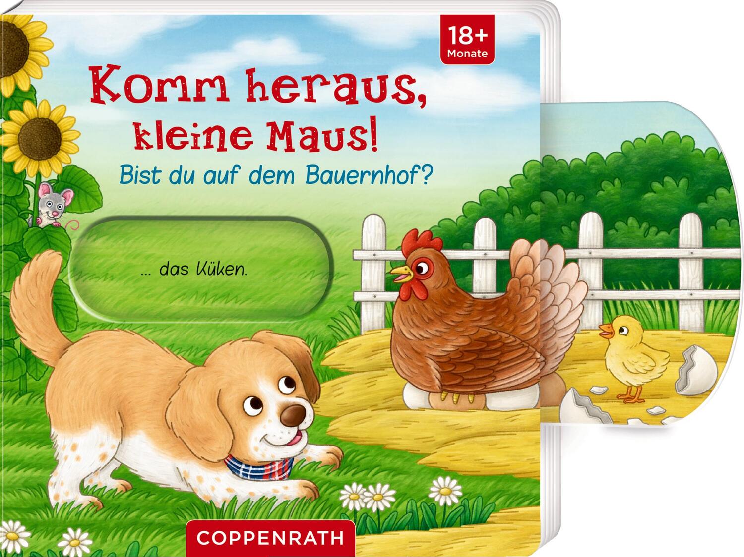 Cover: 9783649645528 | Komm heraus, kleine Maus!: Bist du auf dem Bauernhof? | Ruby Warnecke