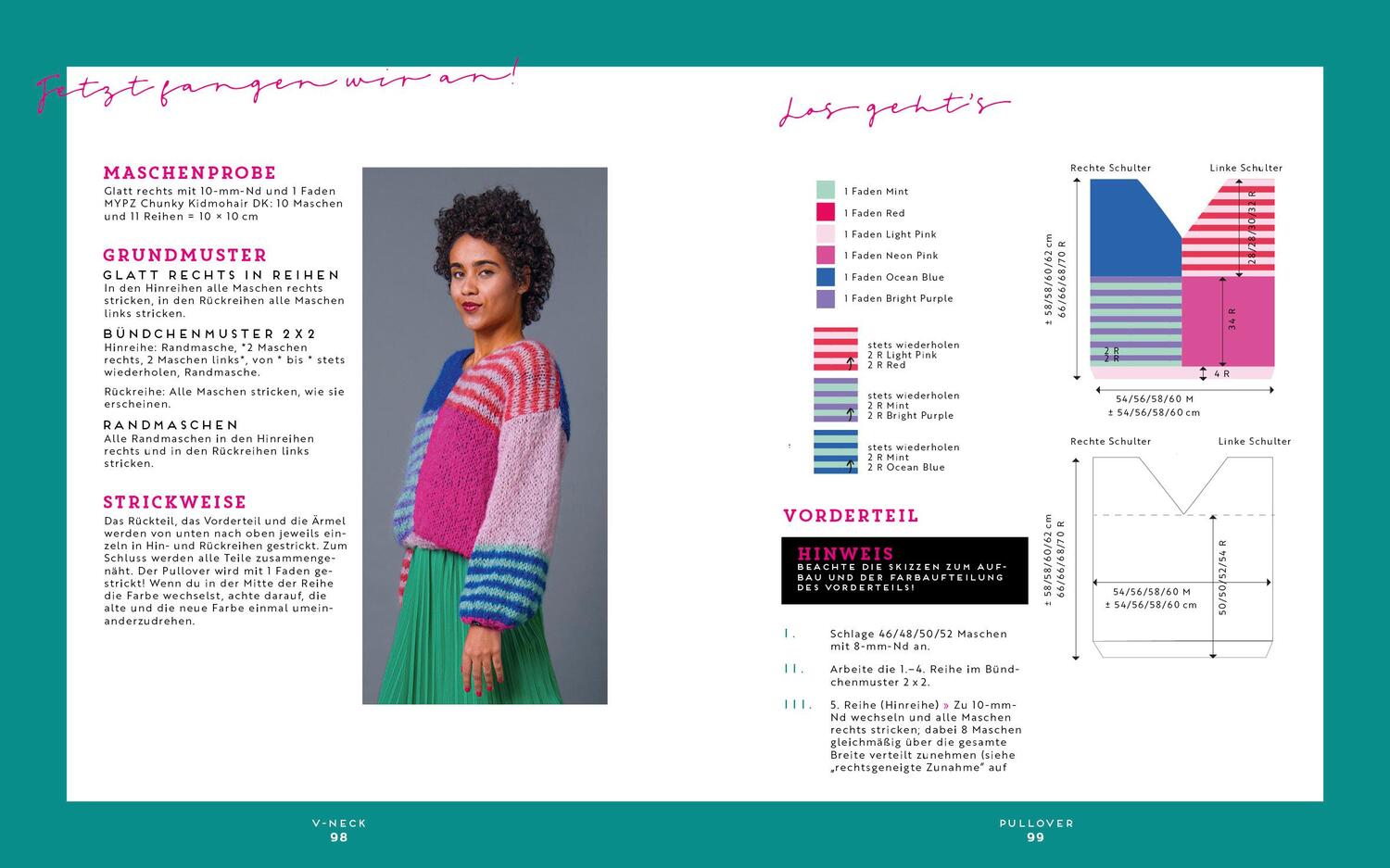 Bild: 9783745921076 | Colour Blocking - Das Strickbuch | Marrinda Herms | Buch | 128 S.