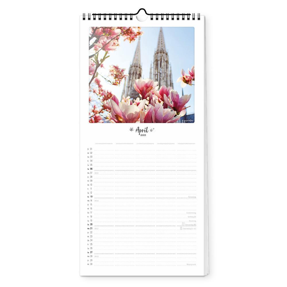 Bild: 4251781179546 | Familienplaner 2025 - Wien | 5 Spalten | Pickmotion | Kalender | 2025