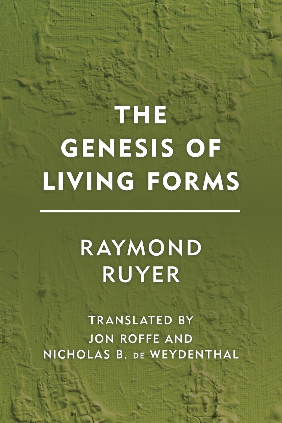 Cover: 9781786600882 | The Genesis of Living Forms | Raymond Ruyer | Taschenbuch | Englisch