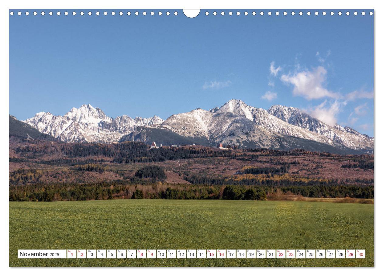 Bild: 9783435487547 | Slowakei - Die Schönheit der Tatra Gebirge (Wandkalender 2025 DIN...