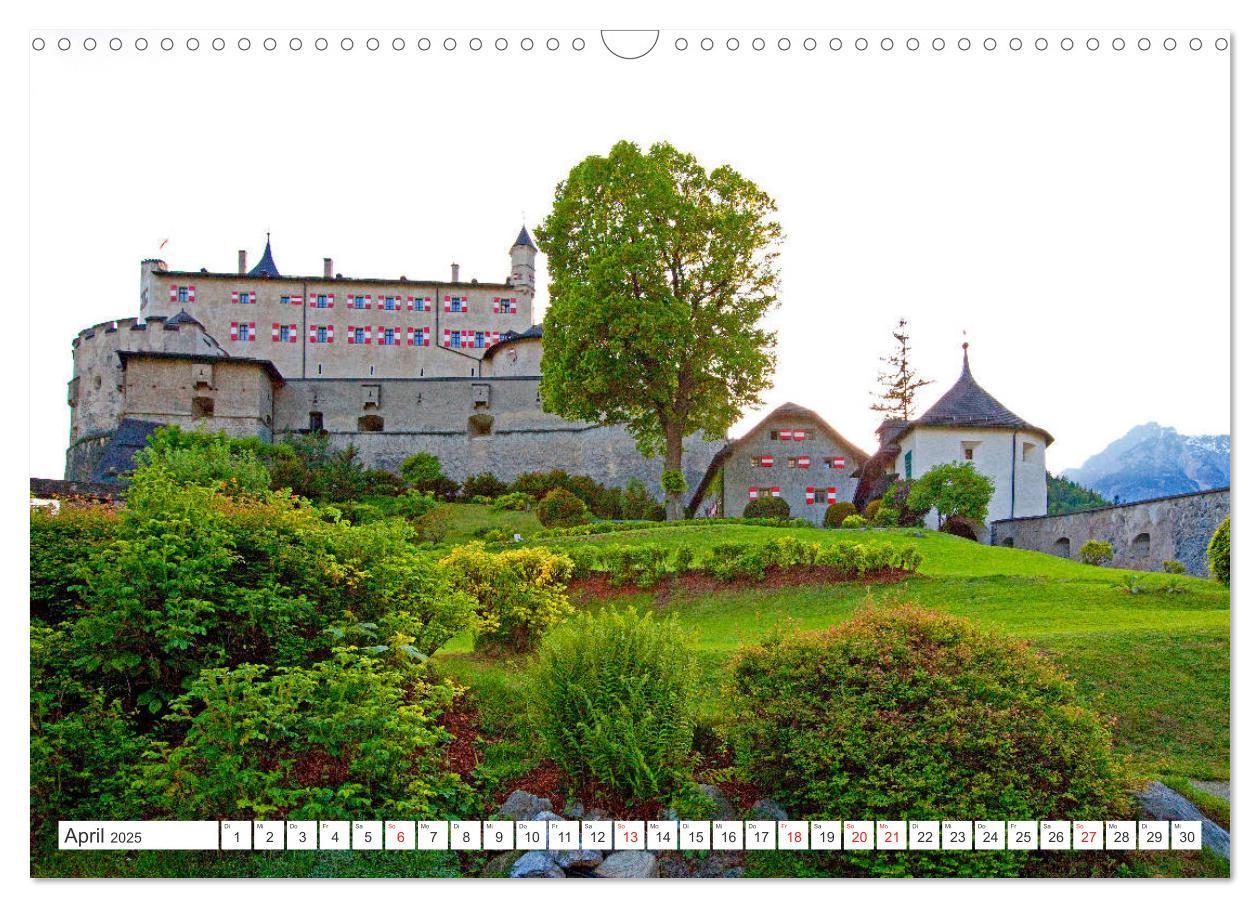 Bild: 9783435157464 | Die Festung Hohenwerfen (Wandkalender 2025 DIN A3 quer), CALVENDO...