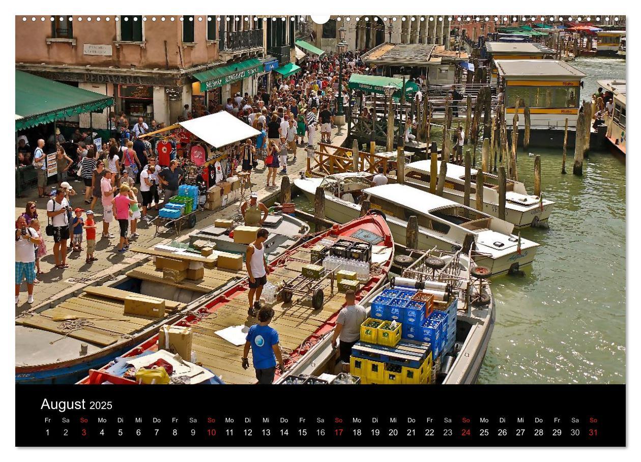 Bild: 9783435823468 | Venedig 2025 (Wandkalender 2025 DIN A2 quer), CALVENDO Monatskalender