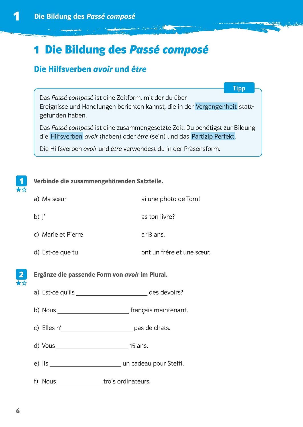 Bild: 9783129275467 | Klett 10-Minuten-Training Französisch Passé composé und Imparfait...