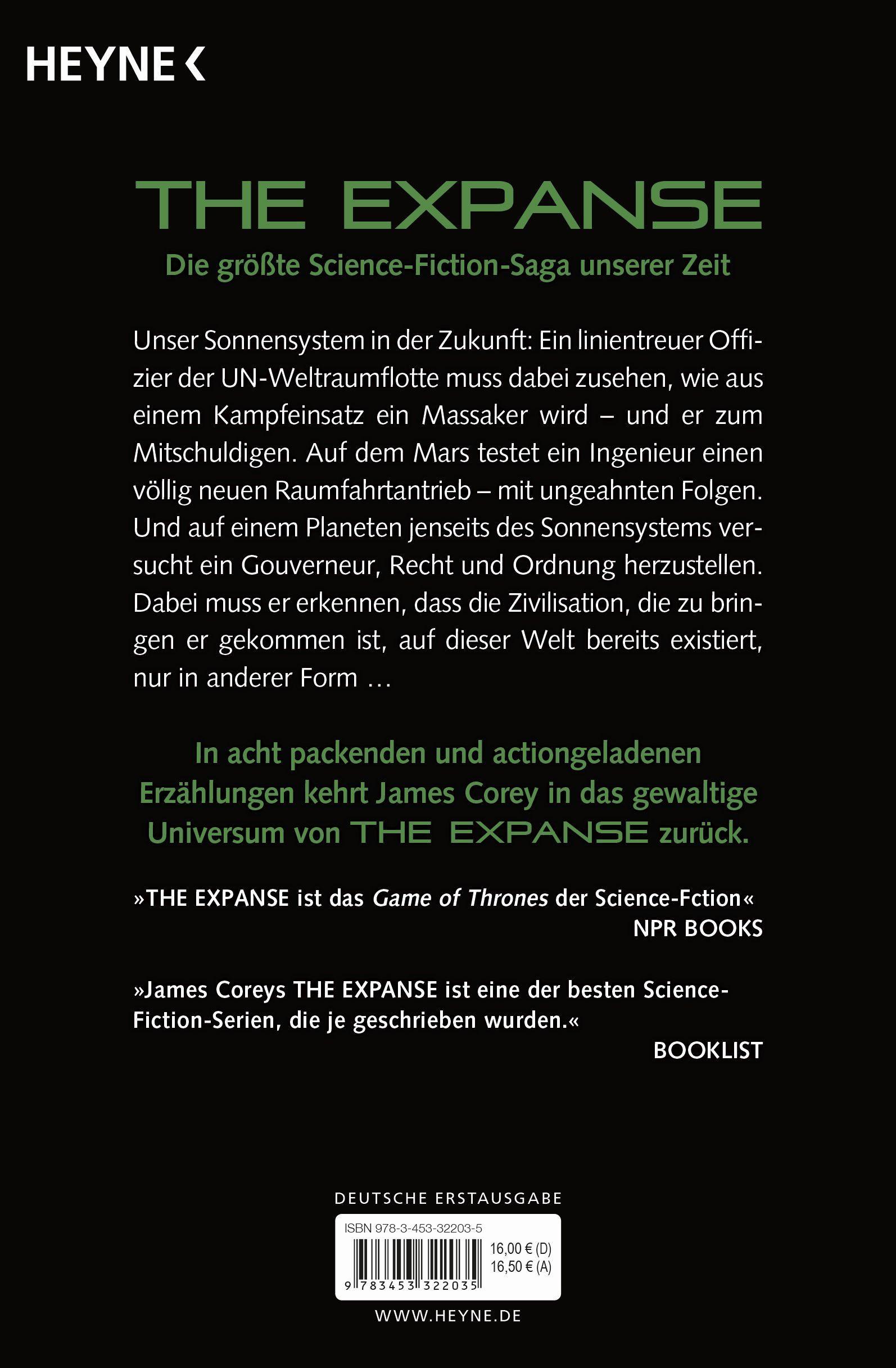 Bild: 9783453322035 | Das Protomolekül | Erzählungen | James Corey | Taschenbuch | 496 S.