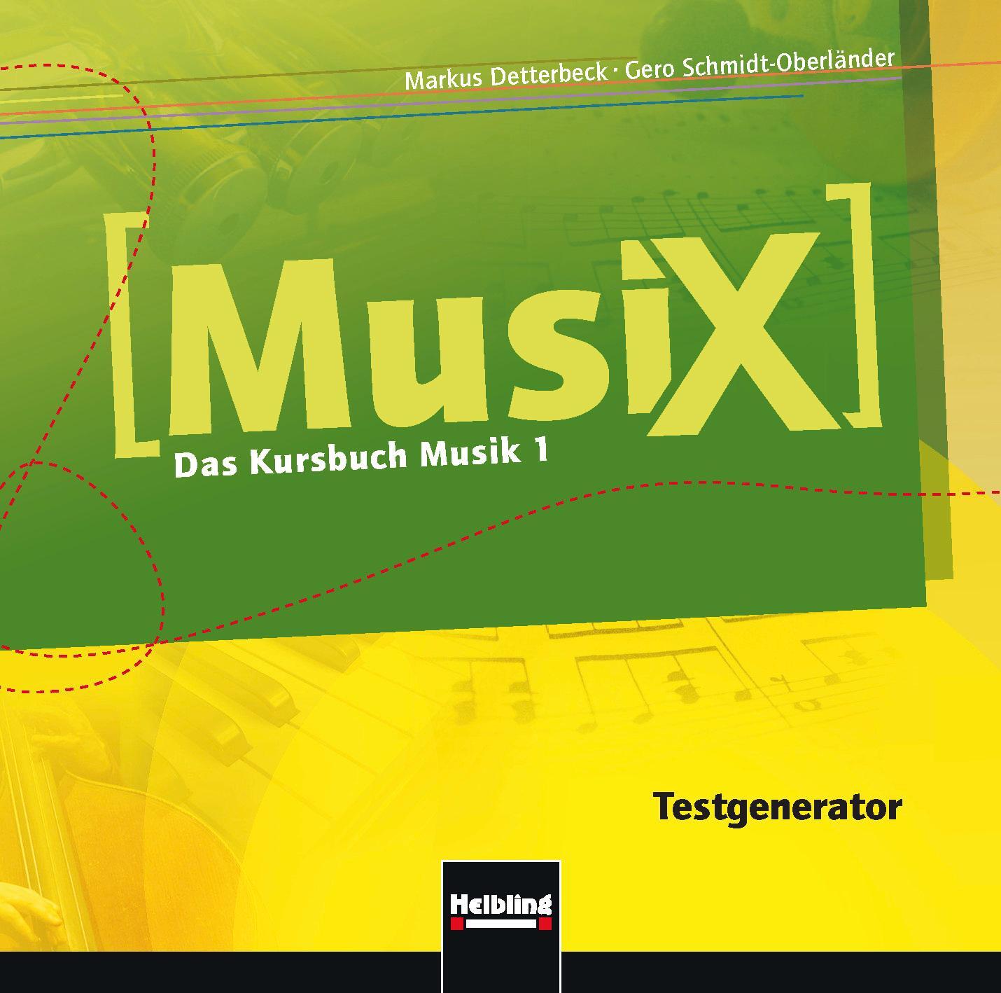 Cover: 9783862270798 | MusiX 1. Testgenerator. Ausgabe Deutschland | Detterbeck (u. a.)