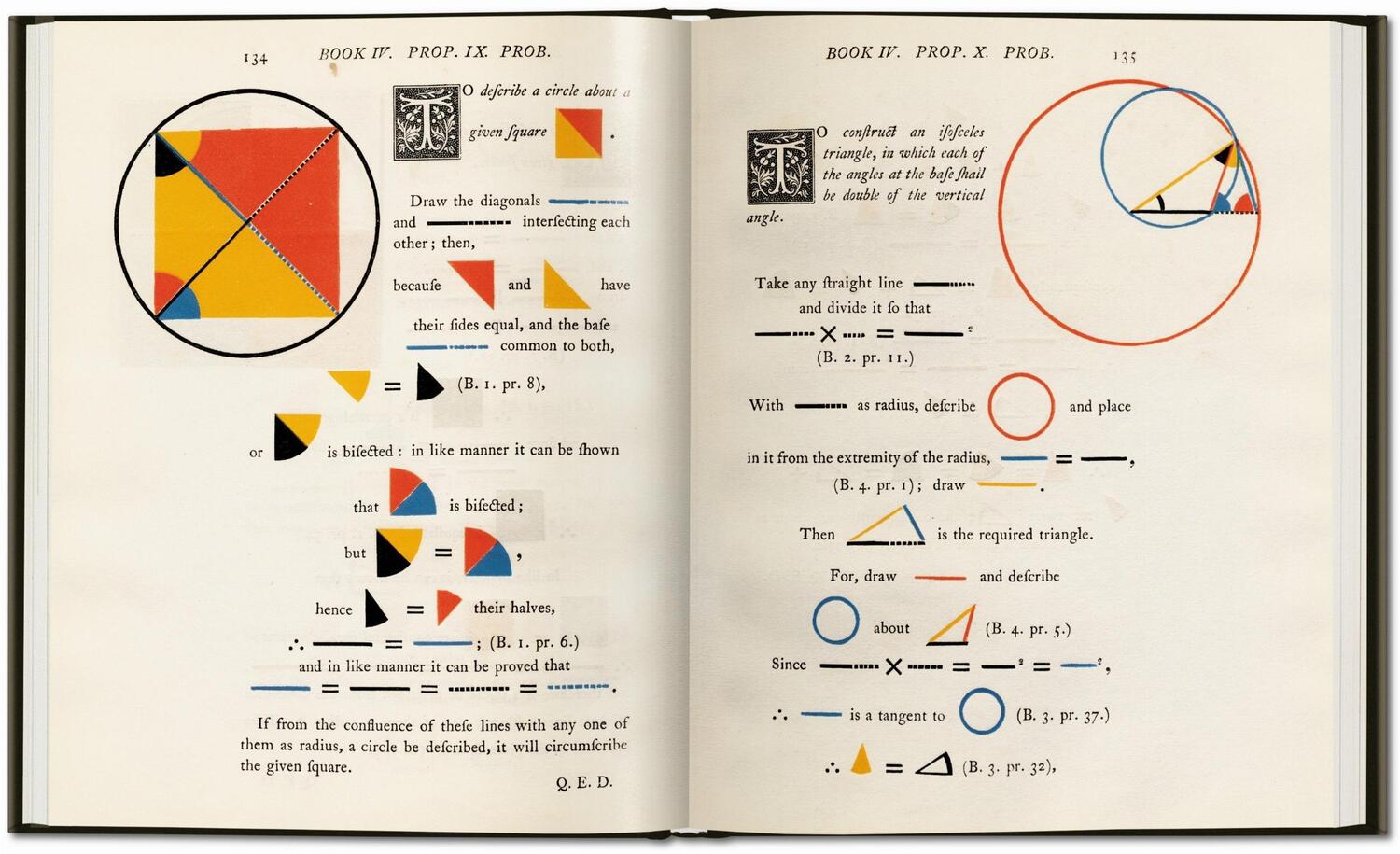 Bild: 9783836577380 | Oliver Byrne. The First Six Books of the Elements of Euclid | Oechslin