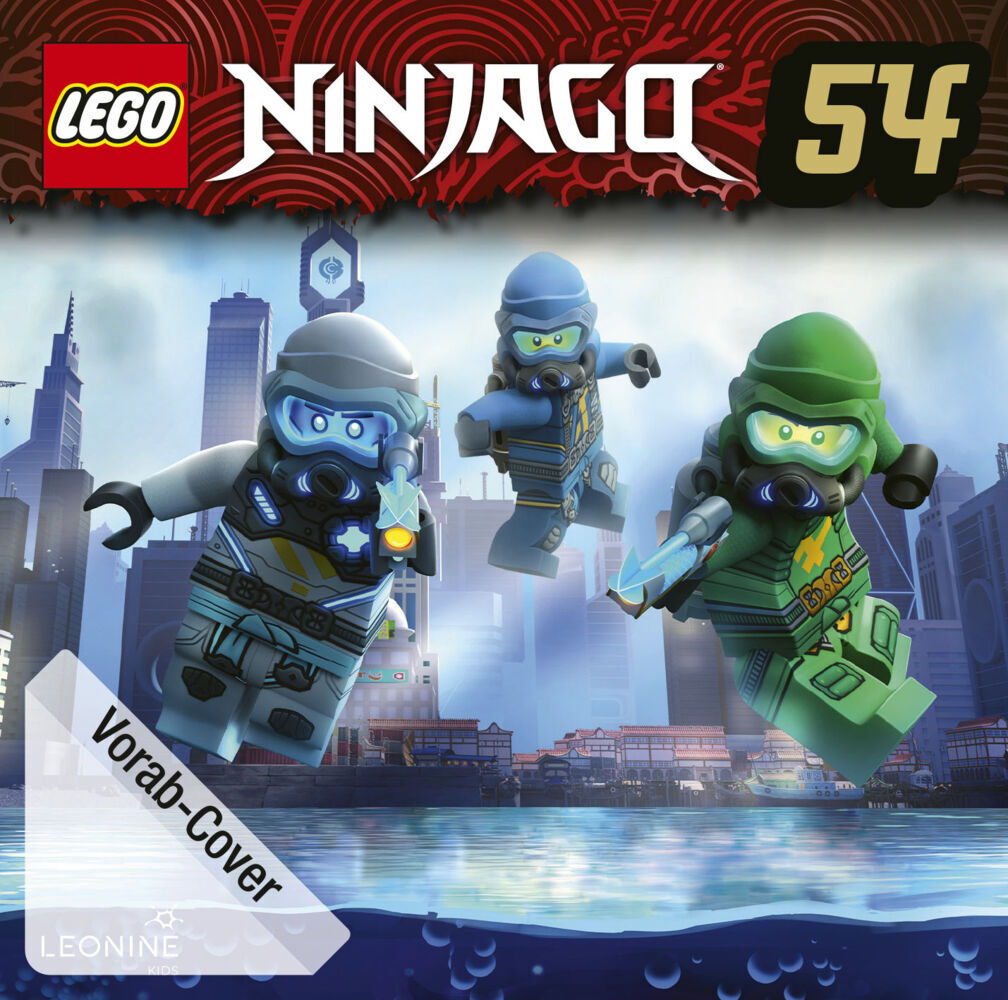 Cover: 4061229180122 | LEGO Ninjago (CD 54) | Various | Audio-CD | 63 Min. | Deutsch | 2021