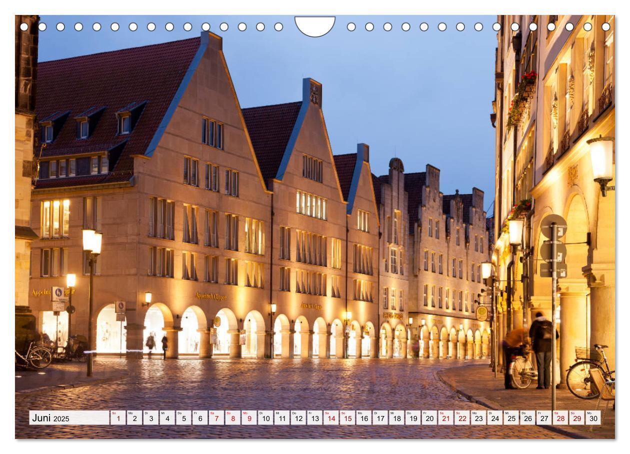 Bild: 9783435261000 | Lebenswertes Münster (Wandkalender 2025 DIN A4 quer), CALVENDO...