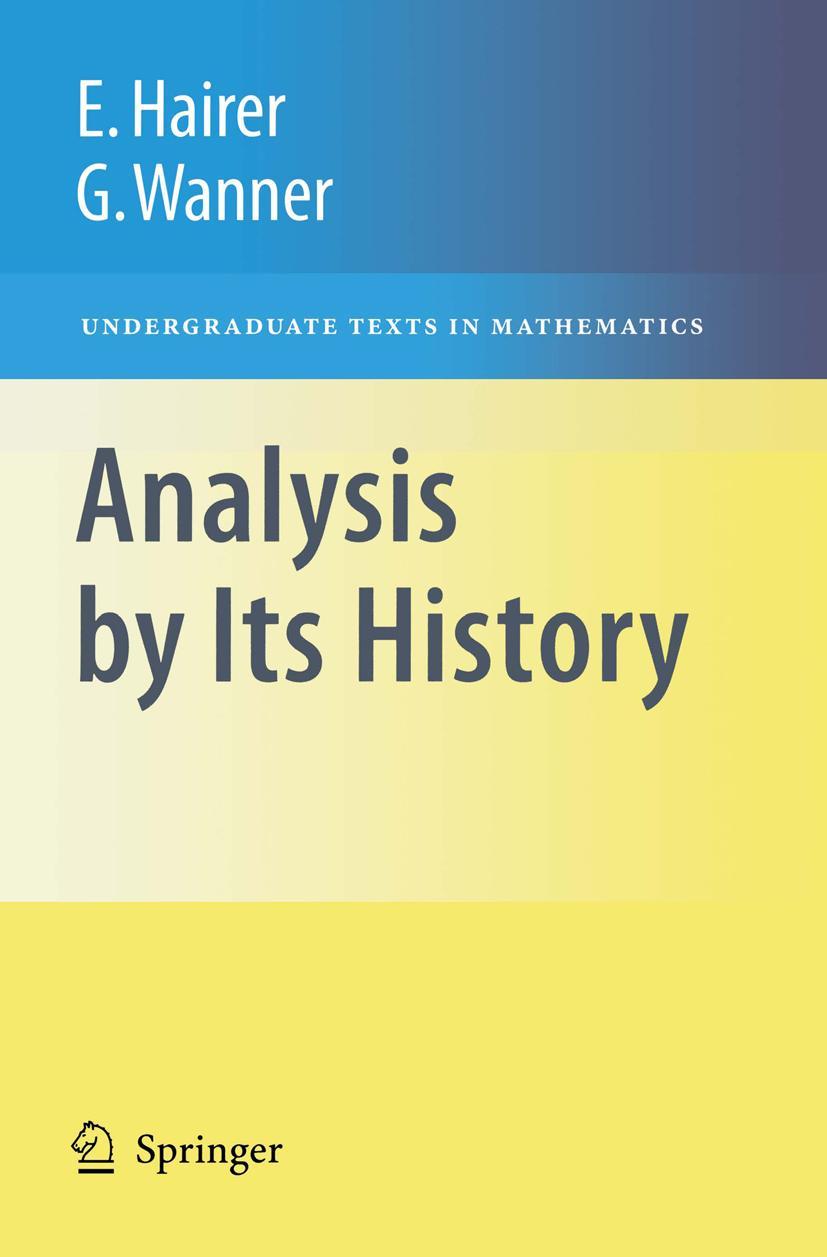 Cover: 9780387770314 | Analysis by Its History | Gerhard Wanner (u. a.) | Taschenbuch | x