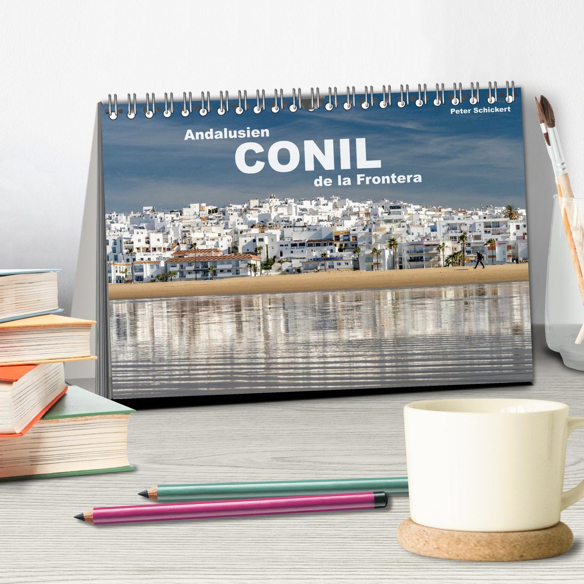 Bild: 9783383974939 | Andalusien - Conil de la Frontera (Tischkalender 2025 DIN A5 quer),...