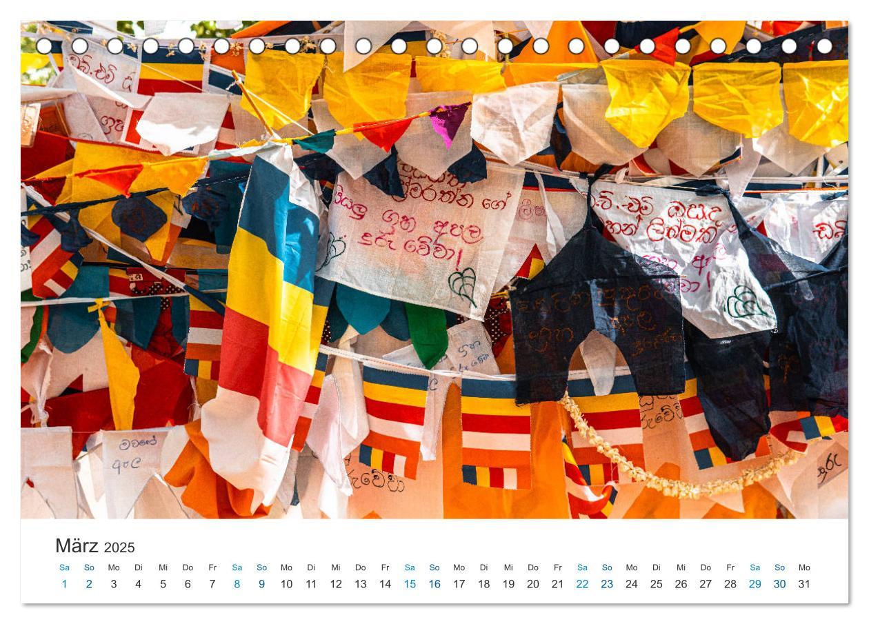 Bild: 9783435148707 | Traumziel Sri Lanka (Tischkalender 2025 DIN A5 quer), CALVENDO...