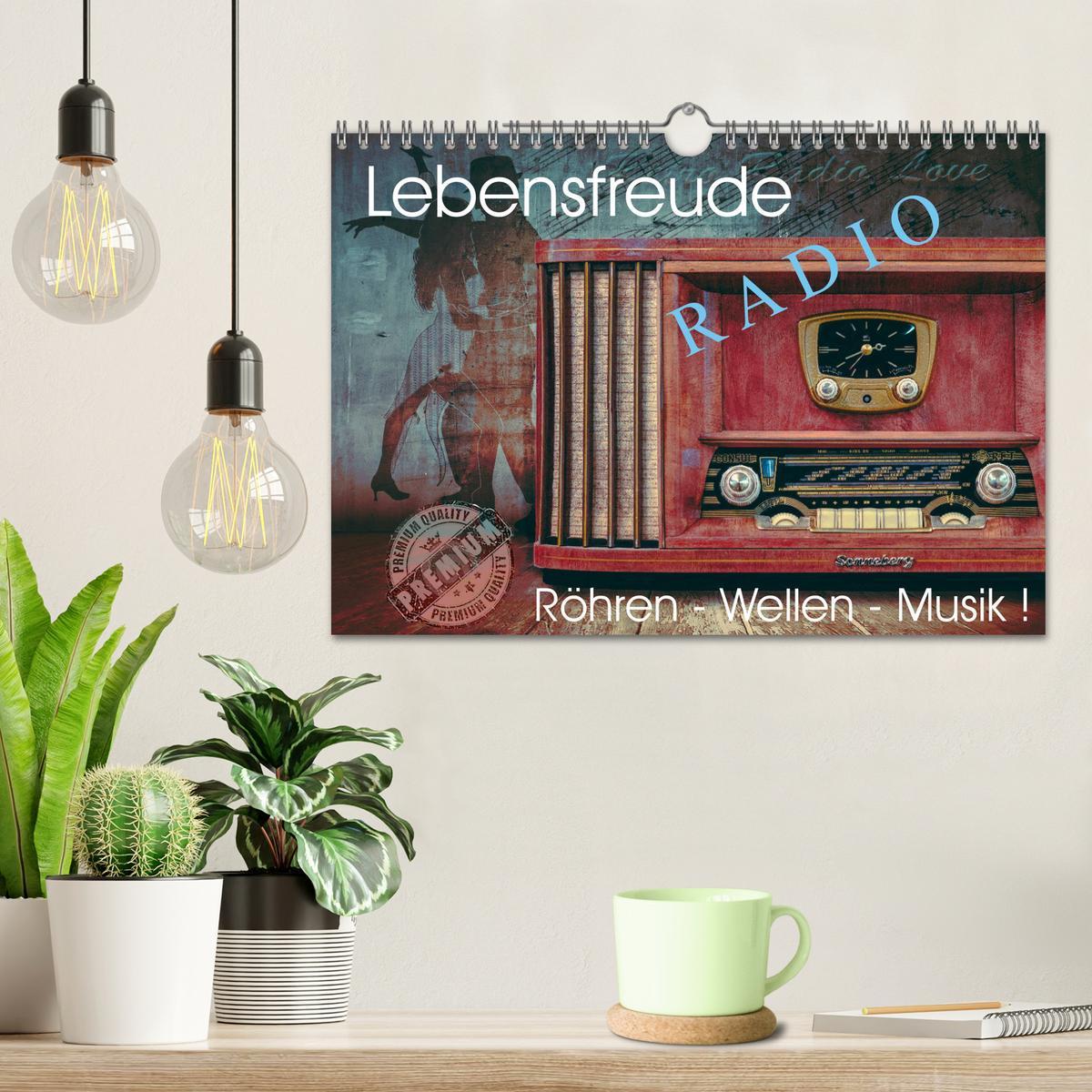 Bild: 9783435159871 | Lebensfreude Radio (Wandkalender 2025 DIN A4 quer), CALVENDO...