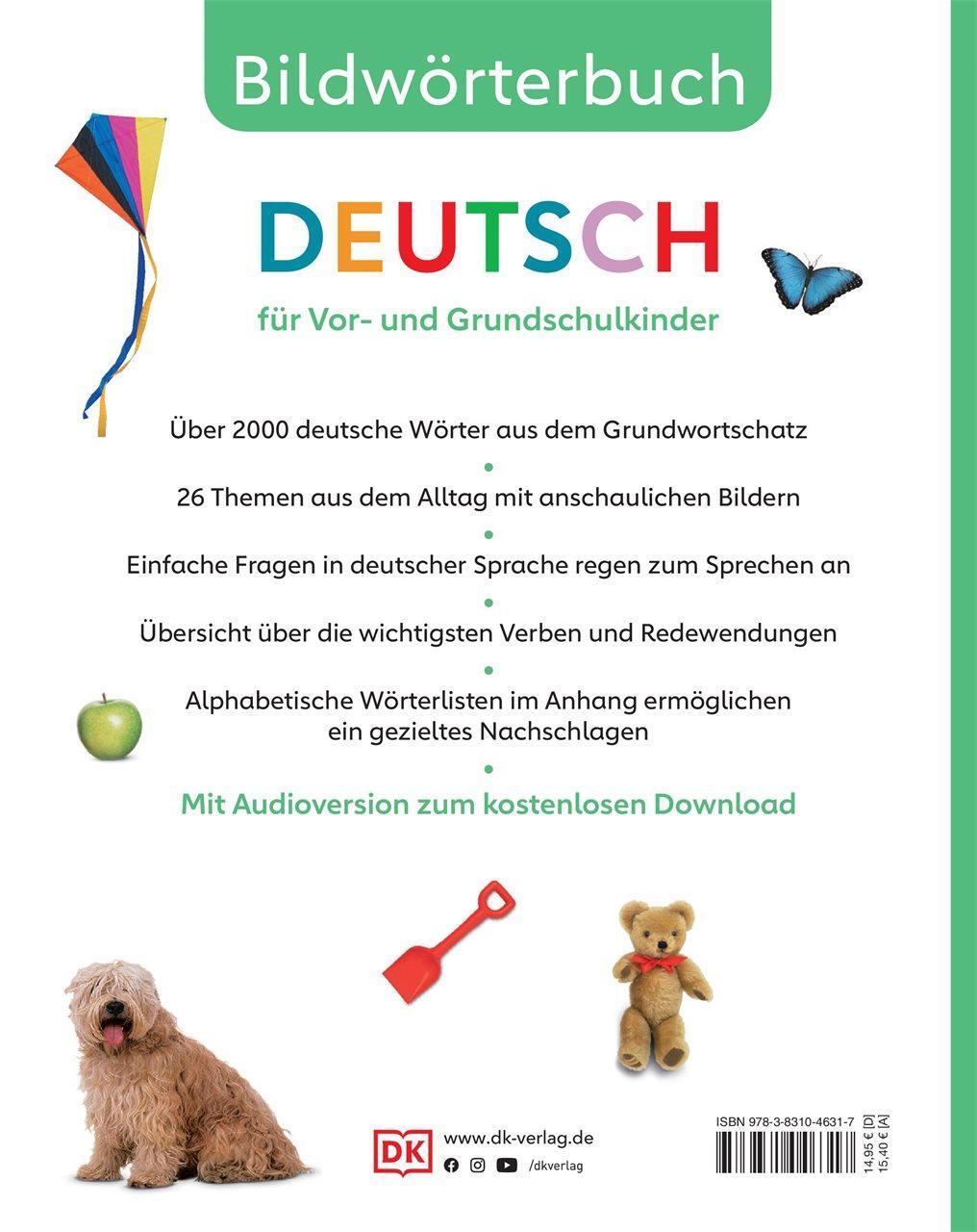 Rückseite: 9783831046317 | Bildwörterbuch Deutsch | DK Verlag - Kids | Buch | 104 S. | Deutsch