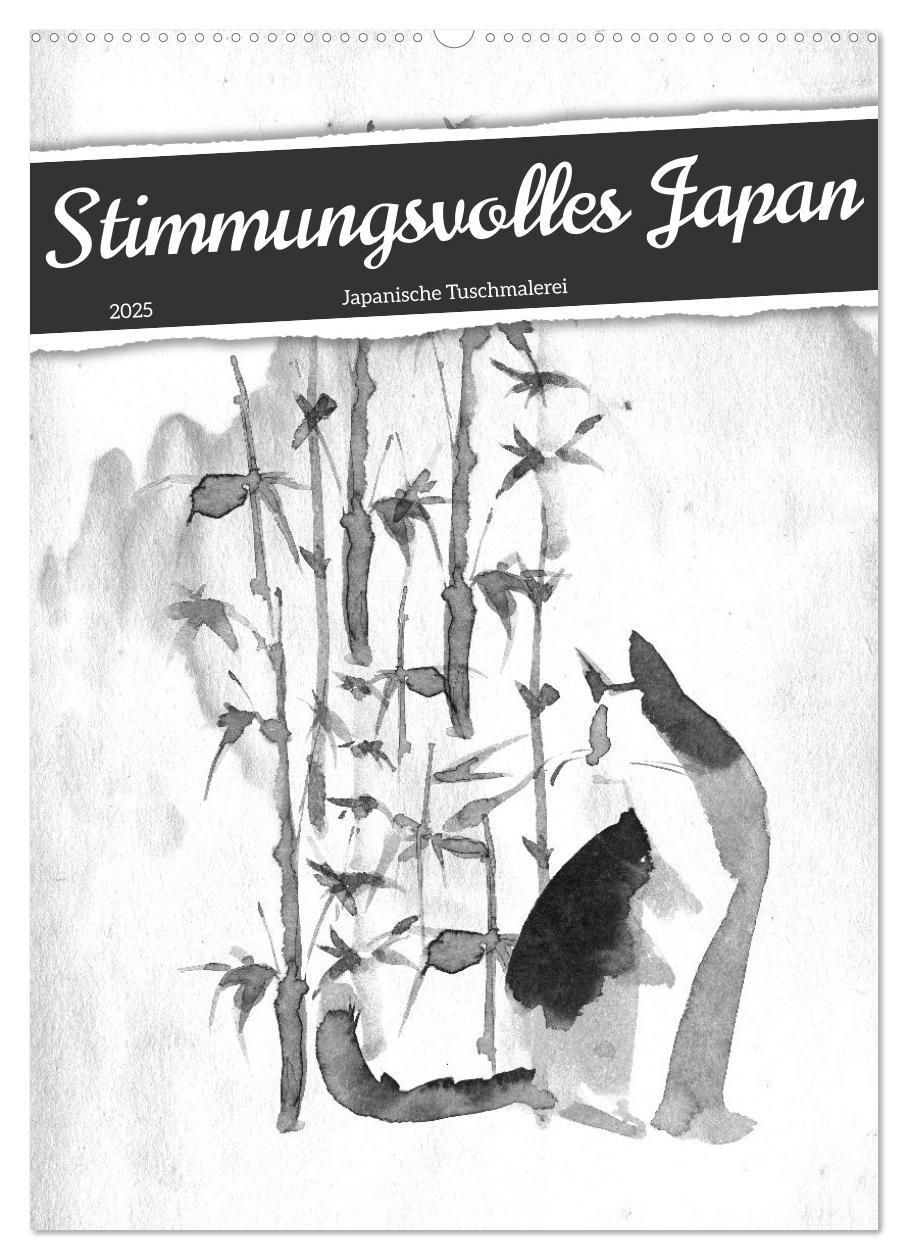 Cover: 9783435901135 | Stimmungsvolles Japan (Wandkalender 2025 DIN A2 hoch), CALVENDO...