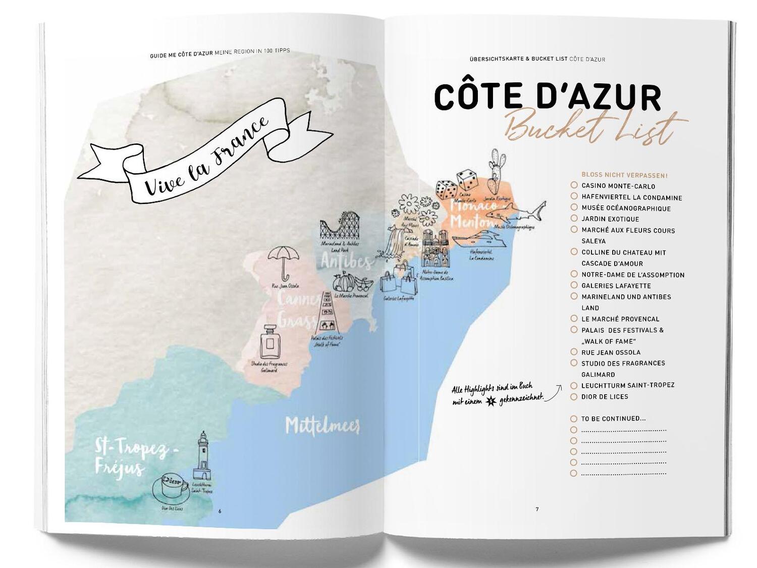 Bild: 9783828309869 | GuideMe Travel Book Côte d'Azur - Reiseführer | Lourene Gollatz | Buch