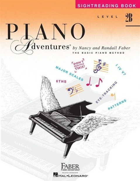 Cover: 884088887254 | Piano Adventures - Sightreading Book - Level 2b | Nancy Faber (u. a.)