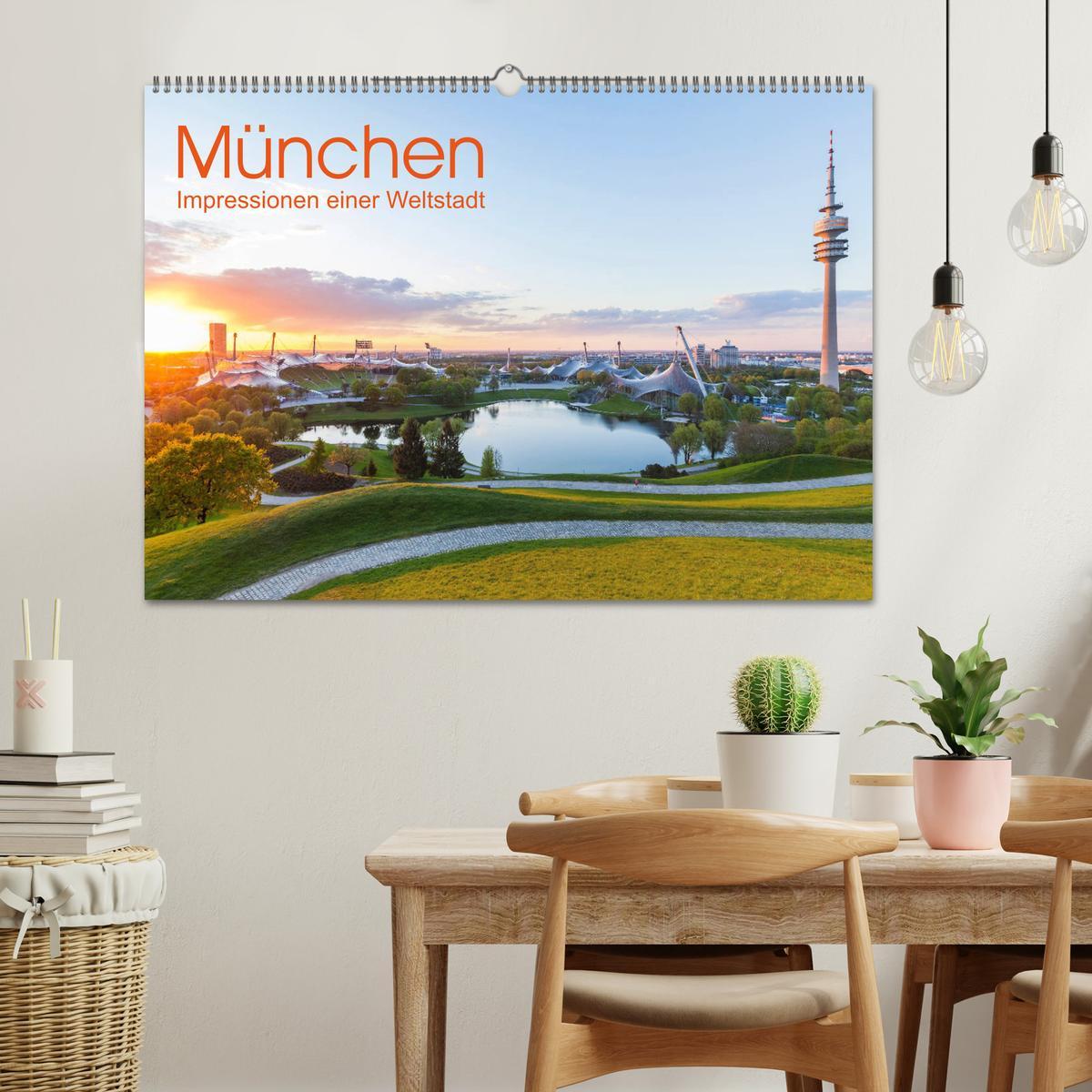 Bild: 9783435209972 | MÜNCHEN Impressionen einer Weltstadt (Wandkalender 2025 DIN A2...